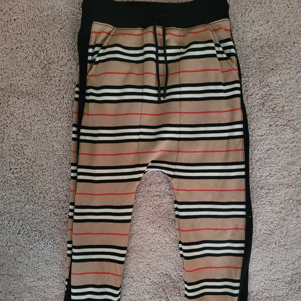 Kids Burberry lightweight sweatpants